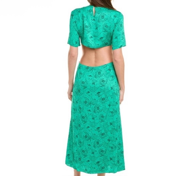 The Kooples Emerald Floral Maxi Dress - New with tags - Picture 2 of 5
